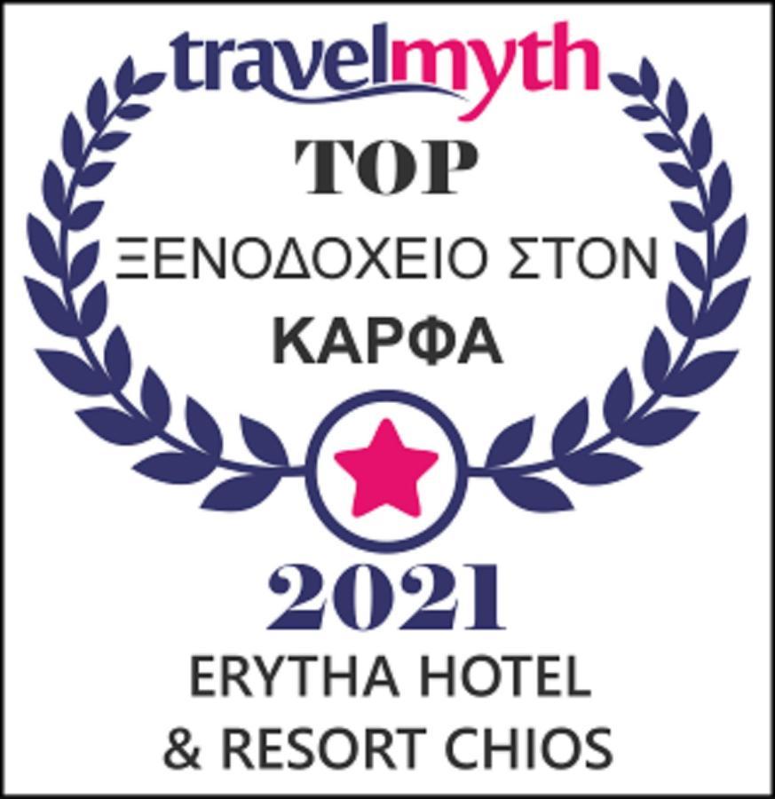 Erytha Hotel & Resort Chios Karfász Kültér fotó